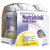 Nutridrink Multi Fibre s pch. vanilka 4x200ml