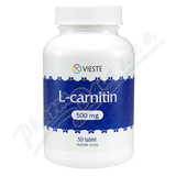 Vieste L-carnitin 500mg tbl. 50