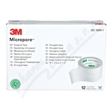 3M Micropore papr. nplast bl 2. 5cmx9. 1m 12ks