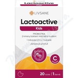 LIVSANE Lactoactive Kids PROBIOTIKA tbl. 20