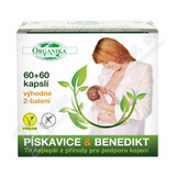 ORGANIKA PSKAVICE & BENEDIKT 500mg cps. 2x60