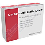 Carbo medicinalis SANO cps. 20