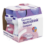 Nutridrink Compact s pch. jahoda 4x125ml